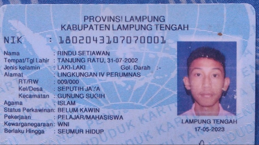 RINDU SETIAWAN